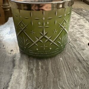 Unused Bath & Body Works Prickly Pear Sangria 3 Wick Candle